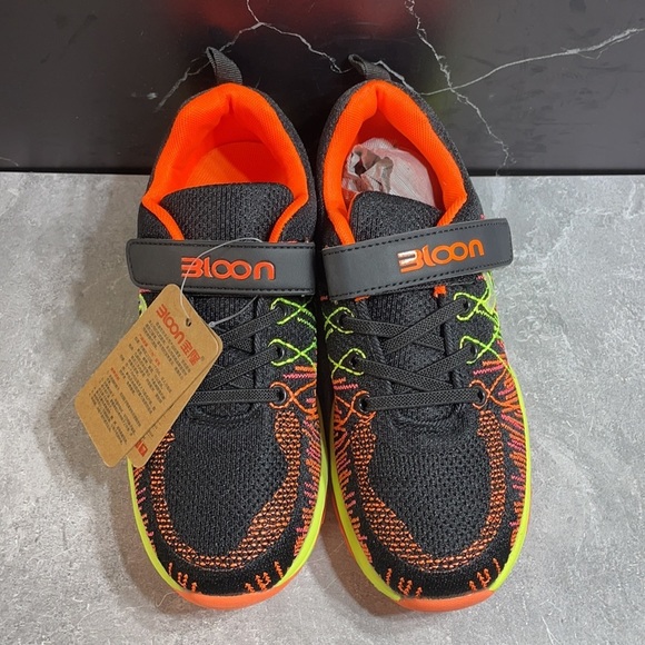 Bloon Sneakers Black/Green Size 6.5y - Picture 6 of 9